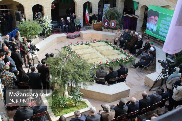 فاز اول باغ موزه دفاع مقدس مازندران افتتاح شد+ تصاویر