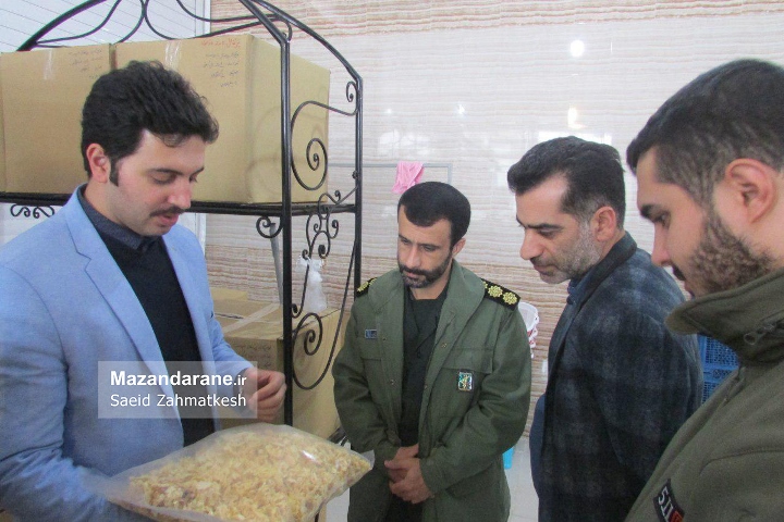 بازدید فرمانده سپاه آمل از کارگاه تولید صنایع تبدیلی+ تصاویر