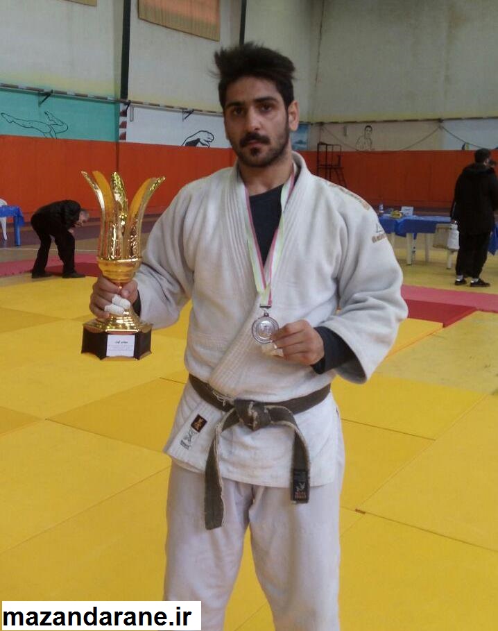 خبرنگار مازندرانه نائب قهرمان مسابقات جودو کشور شد+ تصاویر