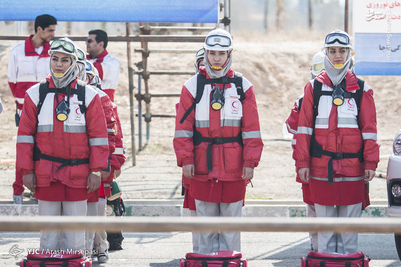 عکس/ رزمایش ترافیکی نوروز ۹۷