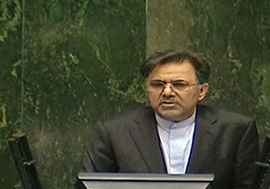 عذرخواهی آخوندی در جلسه استیضاح + فیلم