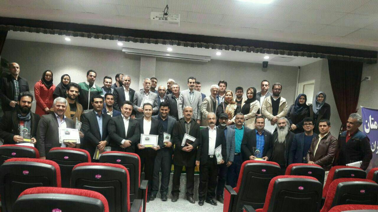 مراسم تجلیل از هیئت های برتر ورزشی در آمل برگزار شد+ عکس