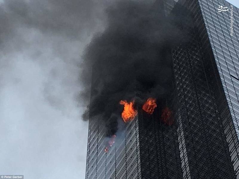 حادثه مرگبار در برج ترامپ