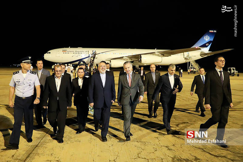 ورود ظریف به برزیل