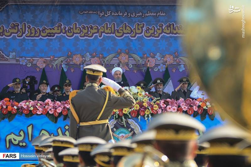 مراسم رژه روز ارتش