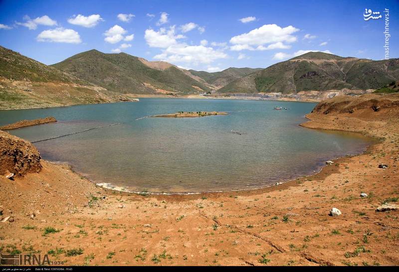 کاهش شدید ذخیره آب سد «بنیر»