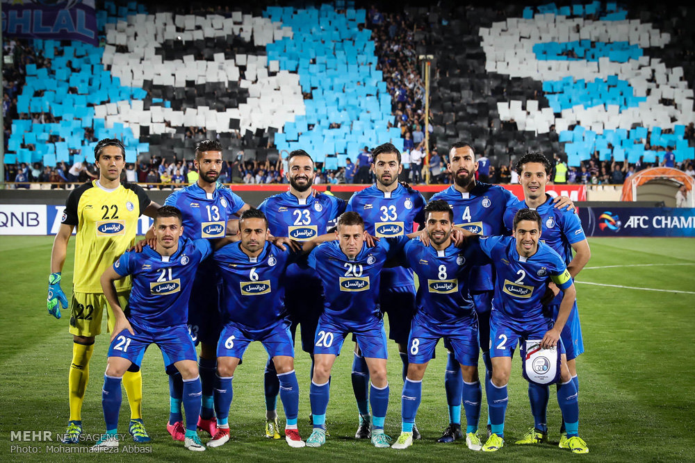 دیدار تیم های استقلال ایران و الریان قطر
