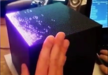 شبیه سازی حیرت انگیز حرکت مایعات با استفاده از LED + فیلم