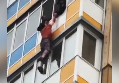 پافشاری مرد جوان برای خودکشی! + فیلم