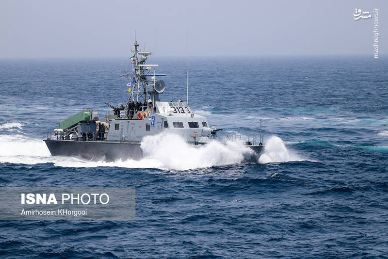 تمرین مشترک امداد و نجات دریایی ایران و عمان