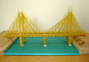 پل سازی با ماکارونی + فیلم