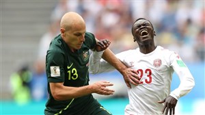 دانمارک ۱- استرالیا ۱؛ نجات کانگوروها با VAR