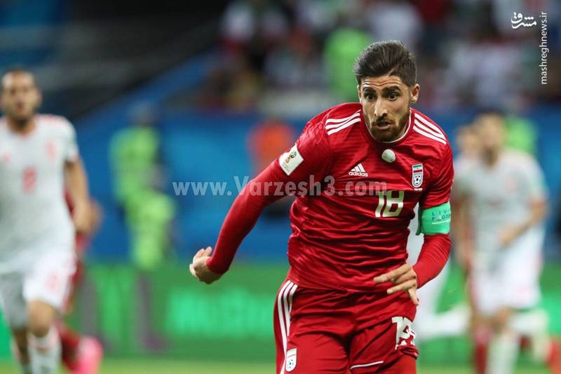 عکس/ دو رکورد ویژه علیرضا جهانبخش در دیدار با اسپانیا