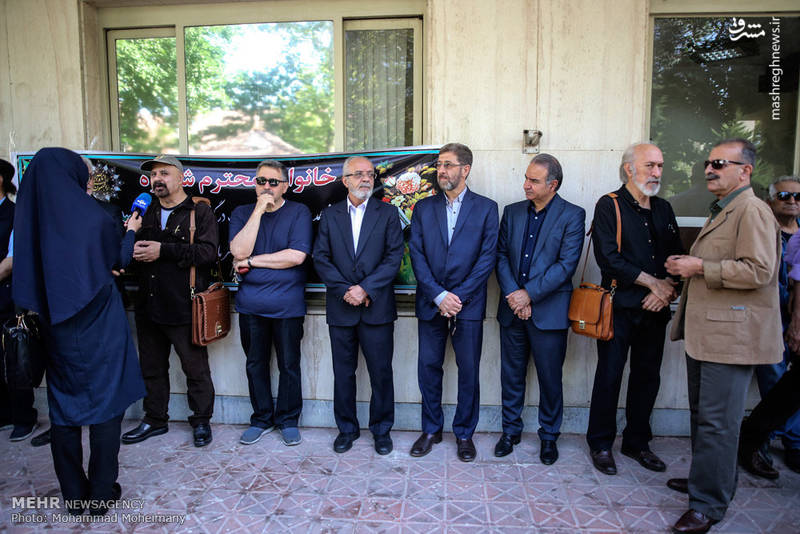 مراسم تشییع پیکر صدرالدین شجره