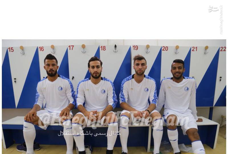 عکس/ بازیکنان جدید استقلال در تمرین امروز