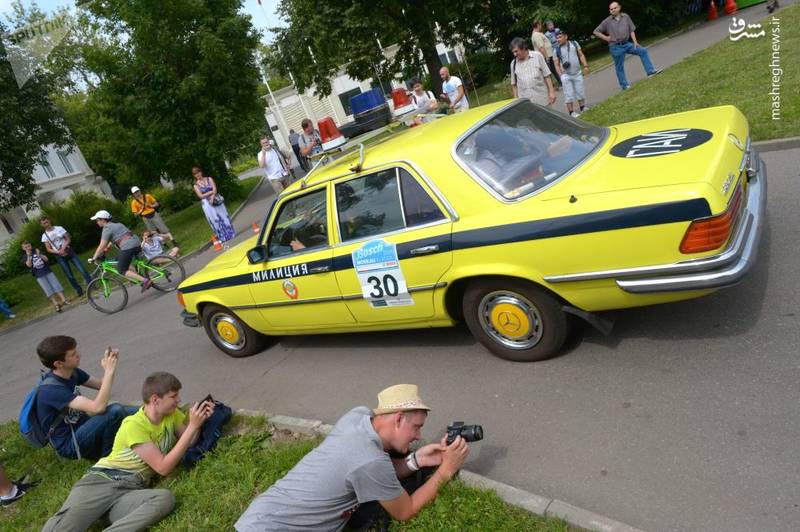 دورهمی خودروسواران کلاسیک در مسکو