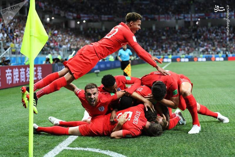 تصاویری دیدنی از شادی‌های بعد از گل در جام جهانی