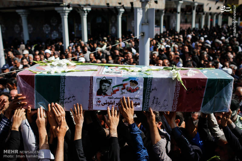 تشییع پیکر شهید “سهرابلویی”