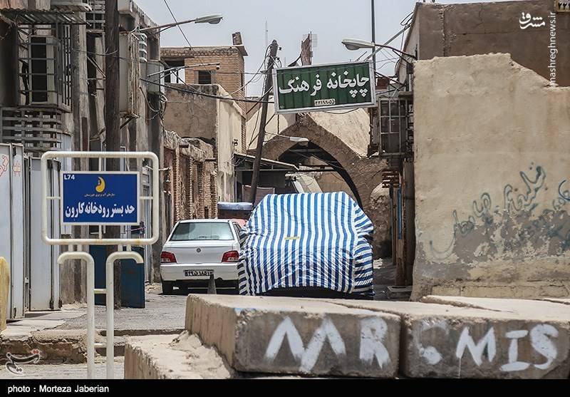 عکس/ روزگار به شدت آفتابی مردم خوزستان