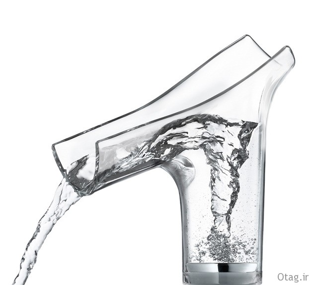 شیر آب شیشه ای را تماشا کنید