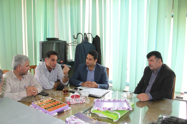 نشست مشورتی سرپرست اداره روابط عمومی ورییس سازمان فرهنگی وورزشی شهرداری