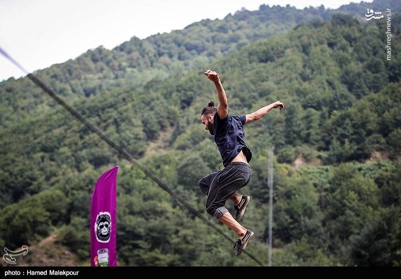 پارکور در روستای ماسوله