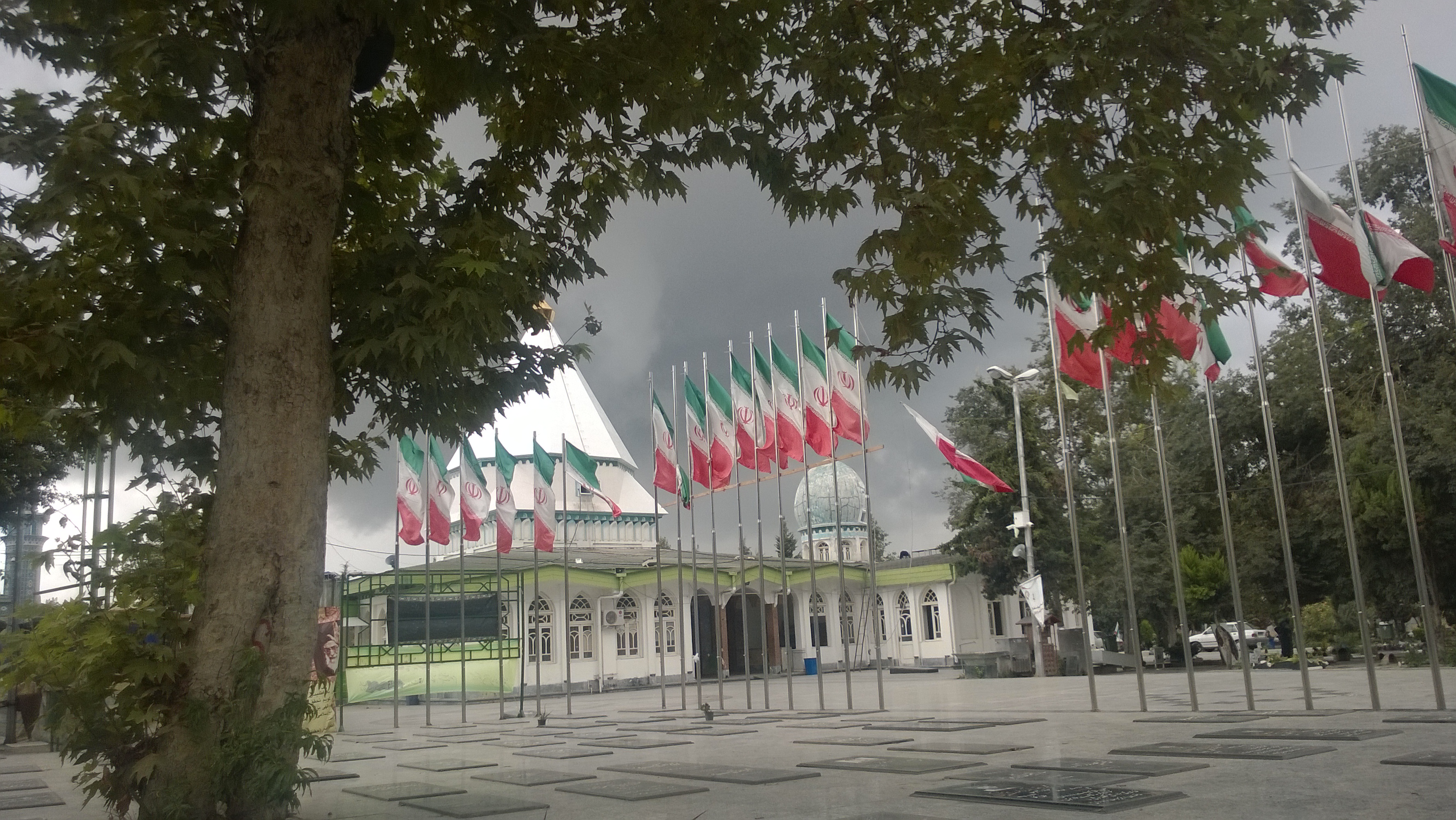 دلتنگی باران در امامزاده ابراهیم (ع) آمل