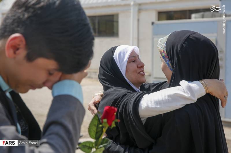 عکس/ ورود کاروان حجاج به کشور