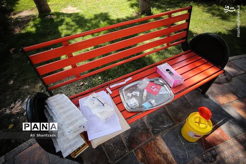 عکس/ تست رایگان “اچ.آی.وی” در تهران