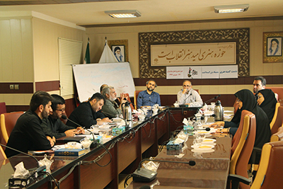 نشست کمیته هنری هفته دفاع مقدس مازندران در حوزه هنری برگزار شد