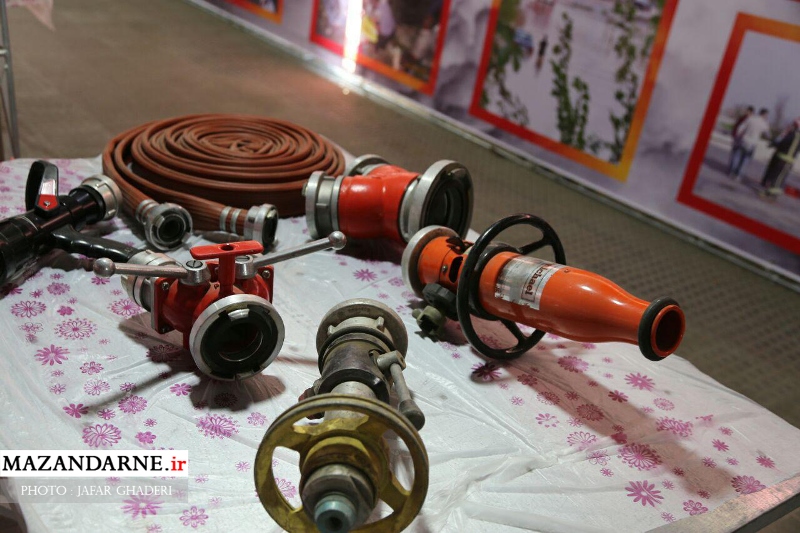 افتتاح نمایشگاه آب و آتش در بابل