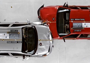 تست تصادف خودروهای ژاپنی با سرعت بالای ۱۲۰ کیلومتر + فیلم