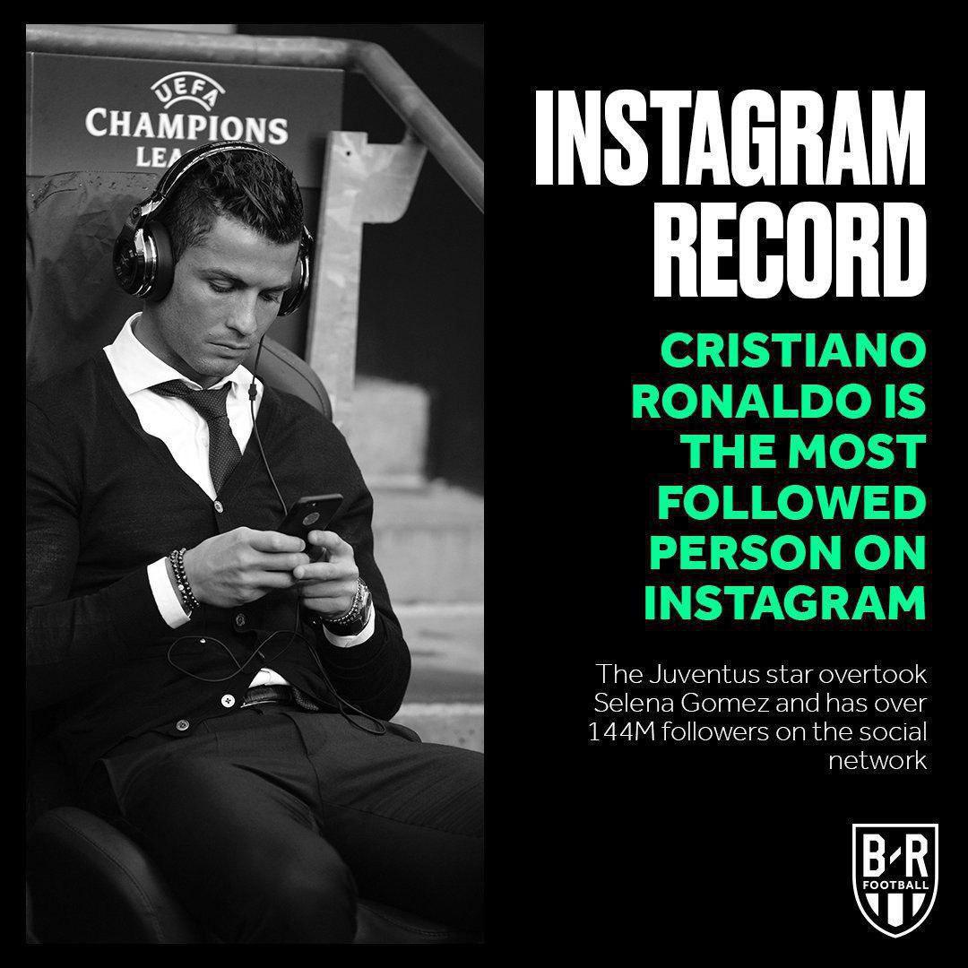 رونالدو محبوب ترین چهره اینستاگرام شد