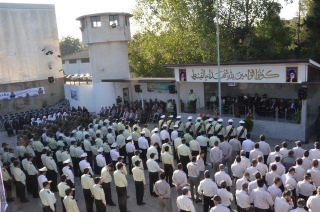 صبحگاه مشترک پرسنل نیروی انتظامی شهرستان آمل برگزار شد