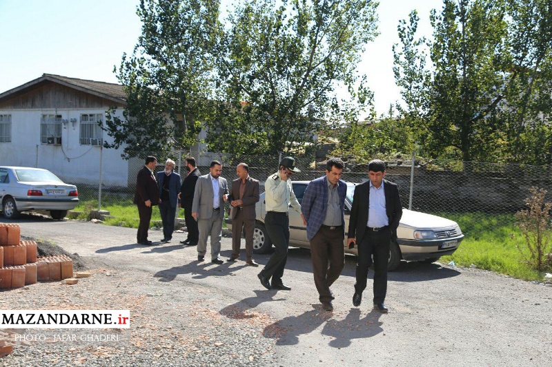بازدید مسئولان از مرکز نیمه کاره منیتورینگ بابل+ تصاویر