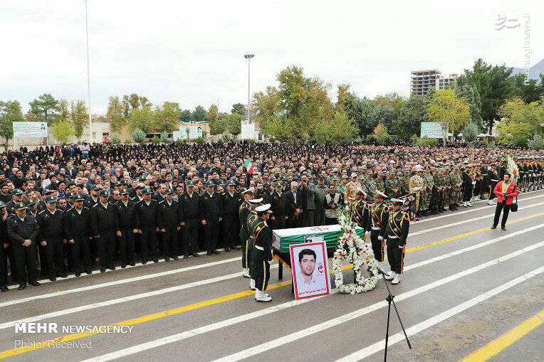 عکس/ تشییع پیکر شهید نورخدا موسوی