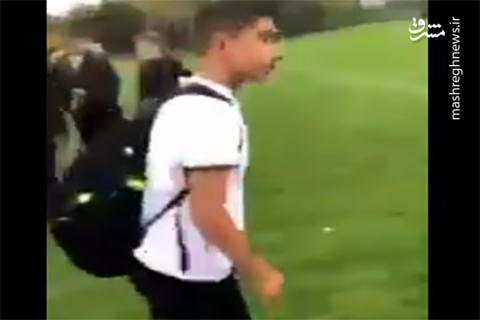 فیلم/ نمونه ای از توحش و نژادپرستی در انگلیس!