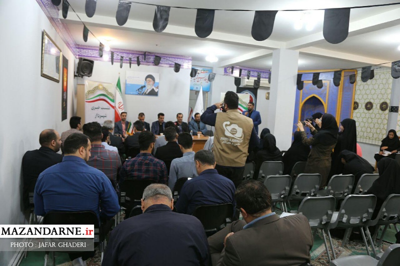 نشست خبری شهردار بابل با اصحاب رسانه