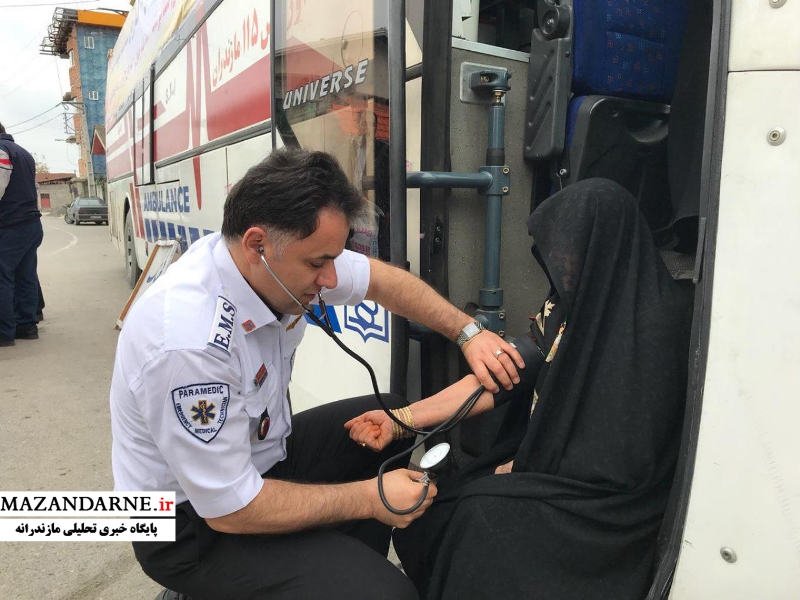ارائه خدمات درمانی رایگان توسط کاروان سلامت سپاه آمل