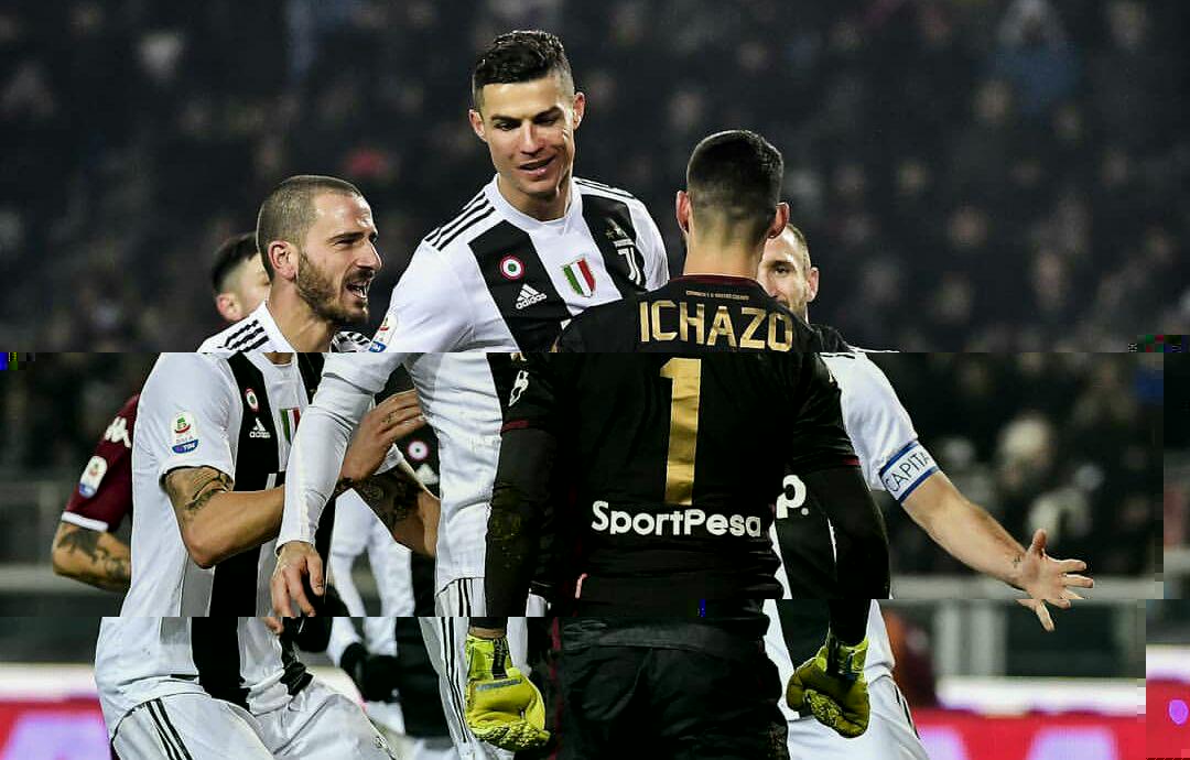 حرکت جنجالی رونالدو در دربی تورین (عکس)