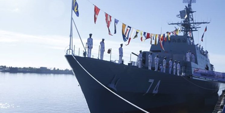 ناوشکن پیشرفته «سهند» به ناوگان نیروی دریایی ارتش پیوست