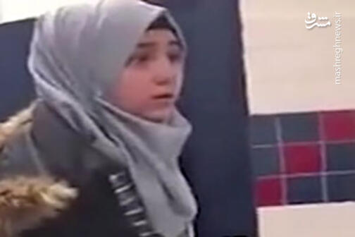 فیلم/ ضرب و شتم دختر مسلمان در آمریکا