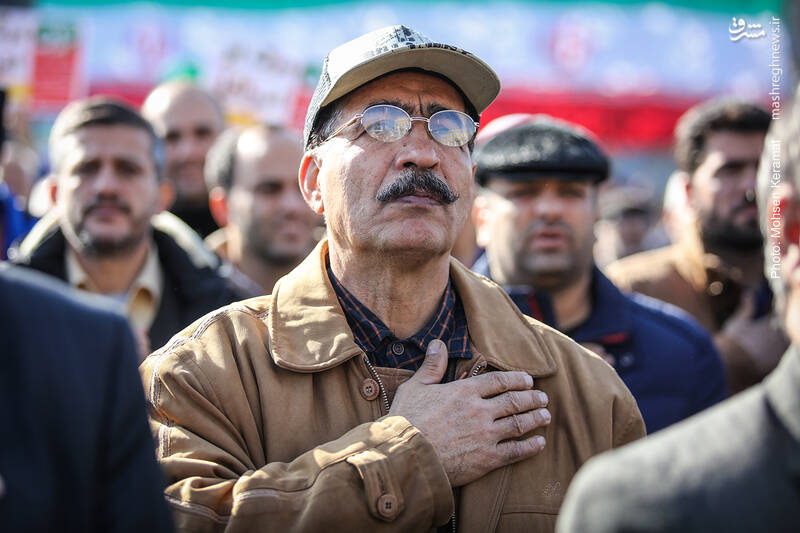 حضور پرشور مردم تهران در بزرگداشت یوم الله ۹ دی