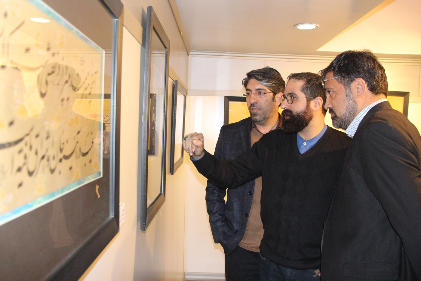 قافله قلم به نگارخانه عالی رسید