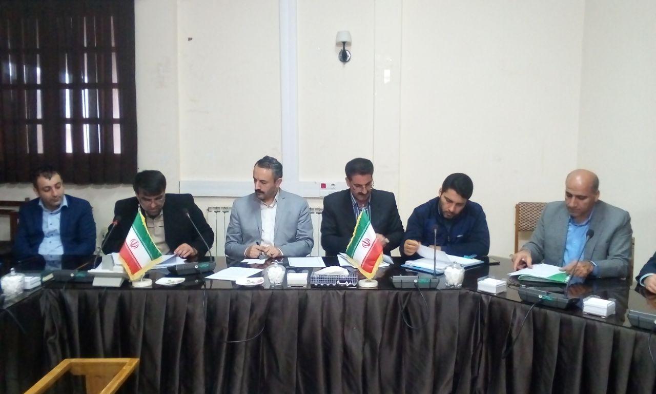 جلسه کارگروه آب، خاک و کشاورزی