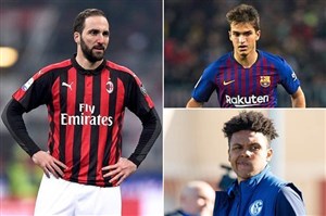 لحظه به لحظه با نقل و انتقالات زمستانی اروپا