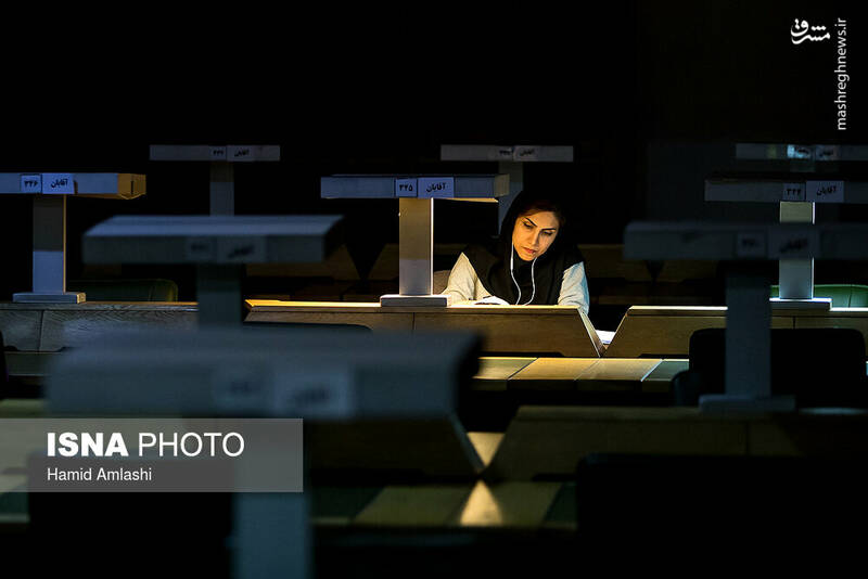 عکس/ شب‌های کتابخانه ملی