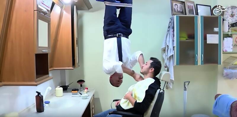 عکس/ آرایشگر خفاش