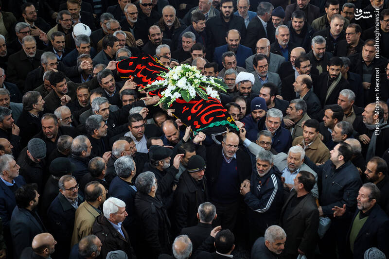 عکس/ تشیییع باشکوه پیکر سردار «احمد فضائلی»