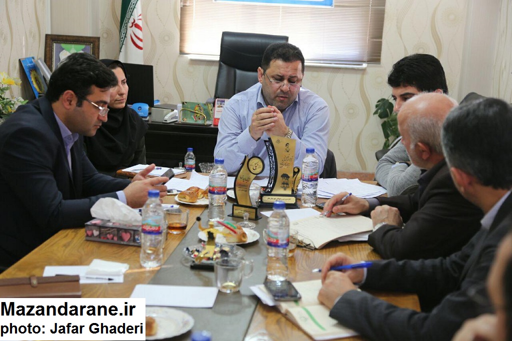 نشست خبری رئیس اداره ورزش وجوانان شهرستان بابل با اصحاب رسانه